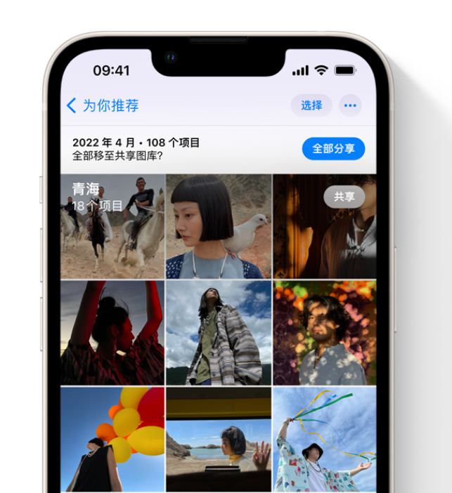 锡林郭勒苹果维修网点分享在 iPhone 上使用共享图库 