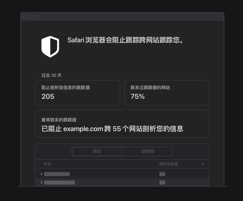 锡林郭勒苹果手机维修分享如何在 Safari 浏览器中查看和打开隐私报告 